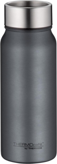 THERMOcafé by THERMOS TC DRINKING MUG grey mat 0,50l, Thermobecher Edelstahl, Isolierbecher, Kaffeebecher to go, auslaufsicher, 9 Stunden heiß 18 Stunden kalt, spülmaschinenfest, BPA-frei