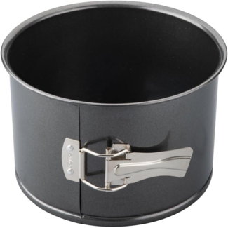 Zenker Springform Extra Hoch – 18cm Durchmesser – Black Metallic Stahlblech mit Antihaftbeschichtung – Ideal für Hohe Torten und italienische Panettone – Made in Germany