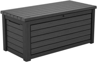 Keter Gartenbox "NORTHWOOD" 623L 157x72x69cm Deckel bis 270kg belastbar, abschließbar