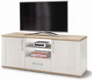 Lowboard Romy / Romance , Holzwerkstoff , Holzfarben , 143 x 59 x 50 cm