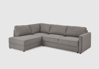 ATLANTIC home collection Schlafsofa Chill, Ecksofa mit Bettfunktion und Bettkasten