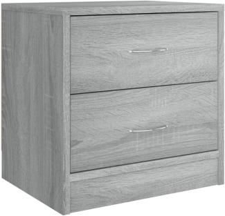 Nachttisch Grau Sonoma 40 x 30 x 40 cm Holzwerkstoff [815407]