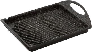 Barazzoni die Kochen besondere Platte cm 25x25 schwarz