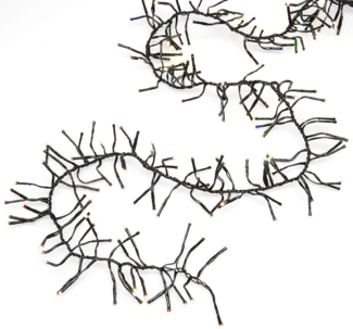 KONSTSMIDE No. 3860-500 Micro LED Büschellichterkette bunt Multifunktion 2,7m IP44