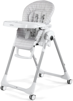Peg Perego 'Prima Pappa Follow Me' Hochstuhl Linear Grey