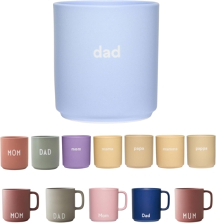 Design Letters Becher VIP Favourite Cup Dad Blau 10101002DSTBDAD