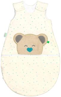 Odenwälder 1541 Jersey-Schlafsack Mucki air Heart/Stars Mint Größe 80