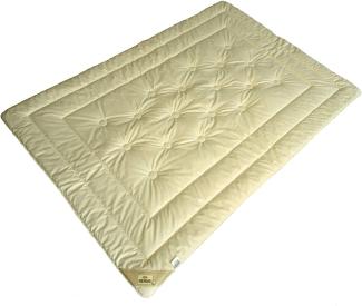 Merino Winter Bettdecke - Duo-Warm Steppbett - Garanta Merino KBA/KBT 155x220 cm