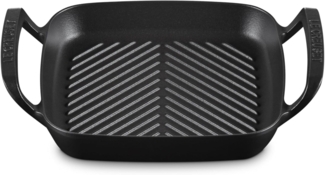 Le Creuset Grillpfanne quadratisch BBQ Outdoor aus Gusseise 26 cm - 26 cm