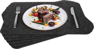 Rubberneck Tischsets (6er Set, Filz, 45x32 cm)