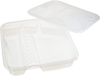 Rotho Geschirrabtropfer Geometric inklusive Abtropfschale