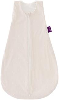 Träumeland GOTS Schlafsack LIEBMICH Blätter beige Größe 70