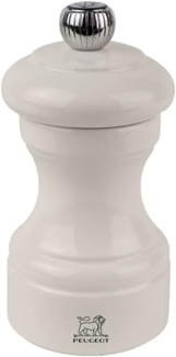 Peugeot Bistro Pfeffermühle 10 cm Elfenbein lackiert Holz