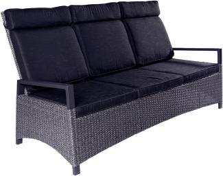 LC Garden Keramo Living 3er Sofa Dreisitzer Sofa grau-mix