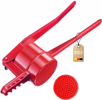 Westmark Spätzlespresse Alu beschichtet Rundloch rot