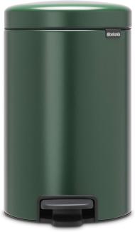 Brabantia 'NewIcon' Treteimer, Pine Green, 12 Liter