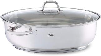 Fissler Bräter Edelstahlbräter 18/10, Bräter, Ø 38 cm, Induktionsgeeignet