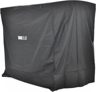 HOME DELUXE Abdeckung für Hollywoodschaukel CAPE DESCANSO - 198 x 125 x 179 cm Schwarz