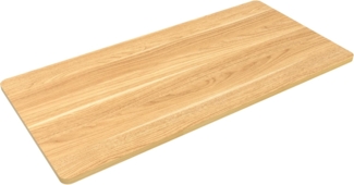 Flexispot stabile Tischplatte 120x80 cm 2,5 cm stark - DIY Schreibtischplatte Bürotischplatte Spanholzplatte