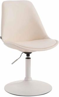 Stuhl Maverick W Kunstleder creme