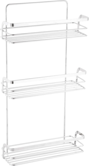 MSV Duschregal 3-Stöckig, BxTxH: 26,4x10,5x49 cm