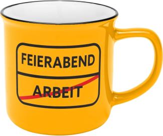 Sheepworld Tasse Tasse Lieblings-Becher Kaffeetasse Emaille-Optik Sheepworld, Porzellan