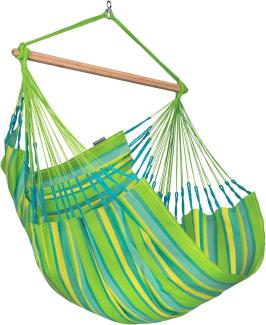 La Siesta Hängesessel Kingsize DOMINGO lime grün Lounger Outdoor Hängestuhl