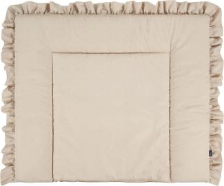 ALVI Wickelauflage woven Volant Starfant, 70x85 cm, Beige