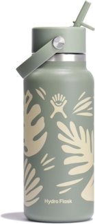 Hydro Flask Isolierflasche 32 Oz Wide Flex Straw Cap, TempShield® doppelwandige Vakuumisolierung
