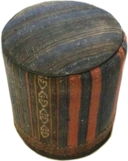 Sonderform,XS / 80 cm Ø Rund & kleiner,Mehrfarbig,Patchwork,Schurwolle,Afghanistan