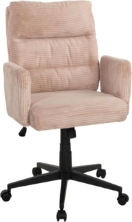 Duo Collection Drehstuhl Drehstuhl Charly (1 St), Federkern, Wippmechanik, Sitzhöhenverstellung, Sicherheitsdoppelrollen