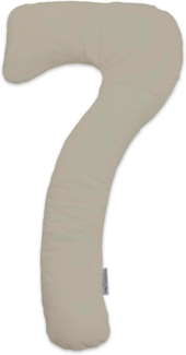 Theraline my7 Seitenschläferkissen 150x80 cm lehmgrau