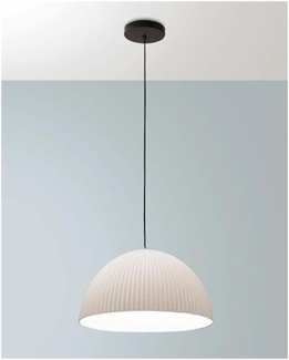 Fabas Luce 3757-40-102 Pendelleuchte Carola weiss 36cm E27
