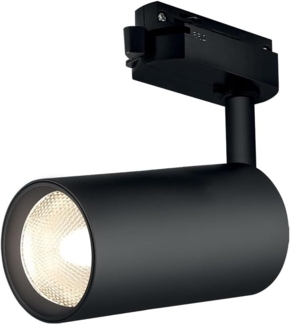 Braytron LED GU10 Schienenstrahler 1-Phasen-System, schwenkbar & drehbar Schwarz max. 10W