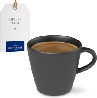 Villeroy & Boch Manufacture Rock Espressotasse schwarz 60 ml