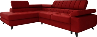 Ecksofa Nord Premium (Farbe: Venus Velvet 2926, Seite: Links)