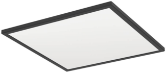 Eglo LED Deckenleuchte Rovito schwarz 50x50 cm warmweiß-kaltweiß