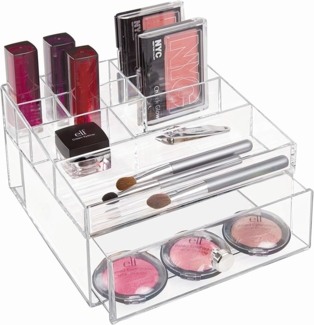 IDesign - Interdesign Aufbewahrungsbox für Kosmetik - Transparent