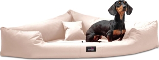 TRIVIA Orthopädisches Hundebett Dreieckbett - 120x120cm, 05 Creme