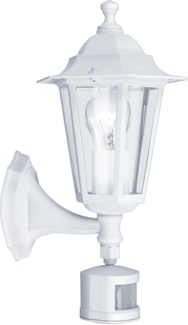 Eglo 22464 Aussenleuchte LATERNA 5 weiß, E27 max. 1X40W L:16,5cm H:42,5cm