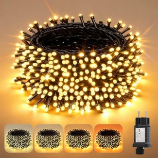 SALCAR 20m 300er LED Lichterkette Weihnachten