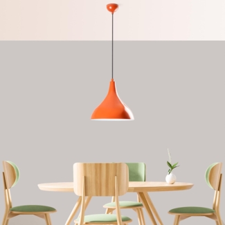 Kronleuchter, 'Bitlis', 33 x 22 x 7, Orange