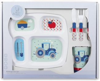 Sterntaler 6891729 Kindergeschirr-Set Bobby, mehrfarbig