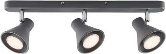 Leuchte EIK 3-Spot GU10 Grau
