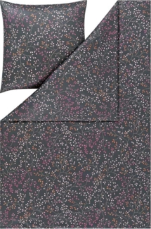 Estella Interlock Jersey Bettwäsche Aline 6391-810 Anthrazit 135x200
