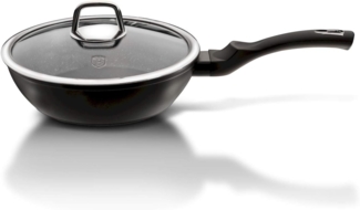 Berlinger Haus tiefe Granit-Bratpfanne, 24cm, Black Silver