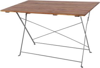 Biergarten Tisch Gartentisch Klapptisch 120 x 60 cm Akazie