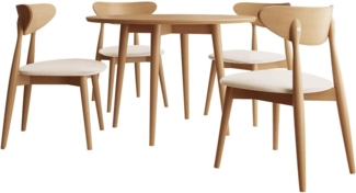 Essgruppe 'Diplodok-01' 100cm Beige Natur/Natur