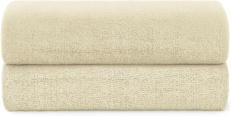 Blumtal Badetücher Premium weiche Frottier 2er Set mit Aufhängschlaufen, Frottee (2-St), Baumwolle Oeko-TEX Zertifiziert, saugstark