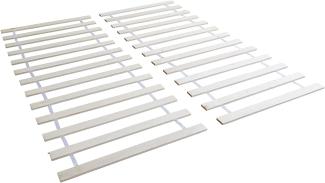 Rollrost Lattenrost, Kiefer Massivholz, 160x200